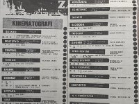 KINO, Zagrebački kinematografi prikazuju, 21. srpnja 1969. godine